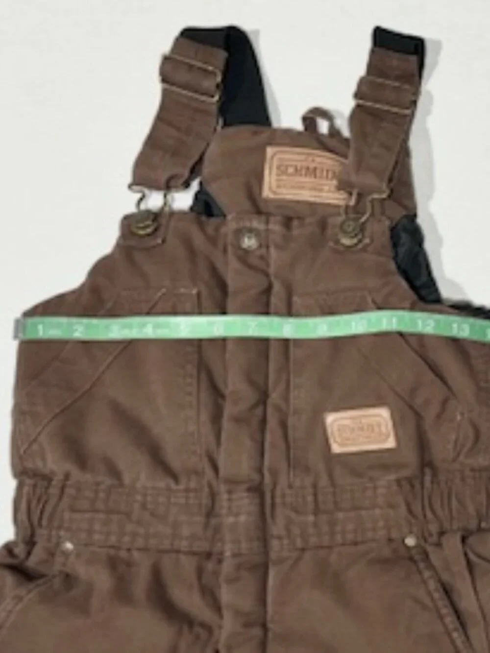 Schmidt Workwear Youth Heavy Duty Overalls Pockets Zip Lined Small Regular (6-8)